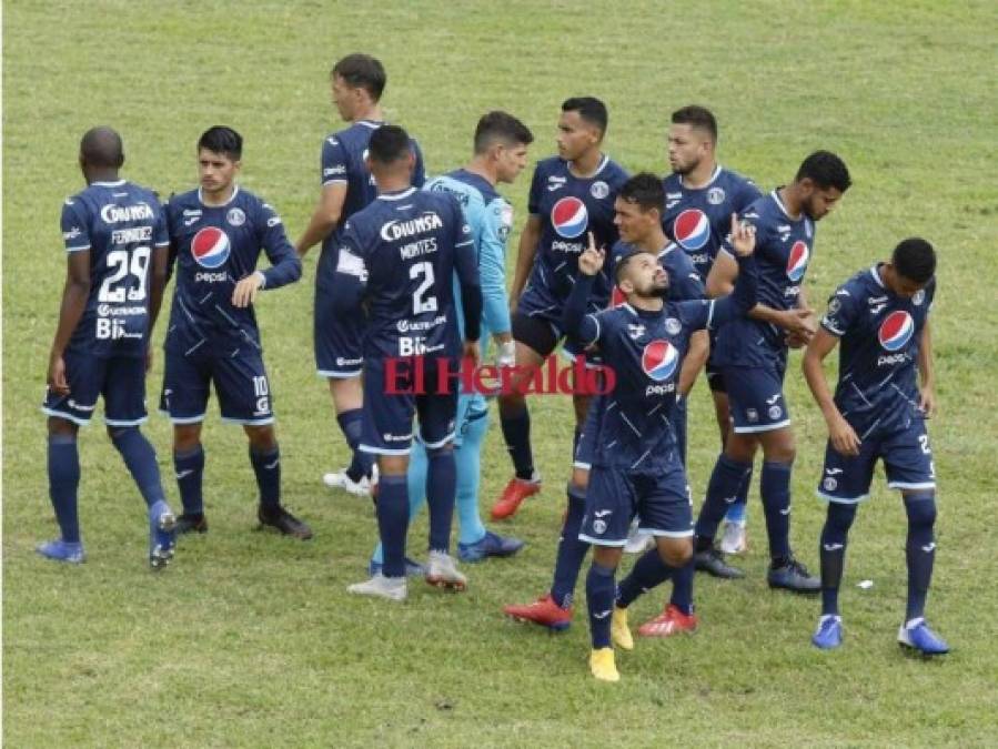 Las mejores imágenes del triunfo de Motagua ante Marathón