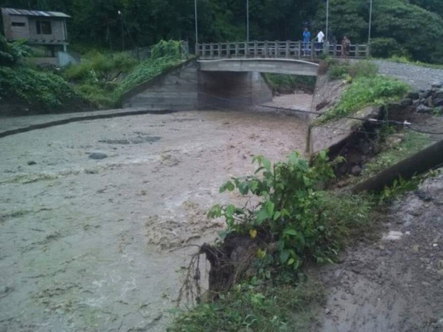 Fuertes lluvias han causado severos daños en Comayagua