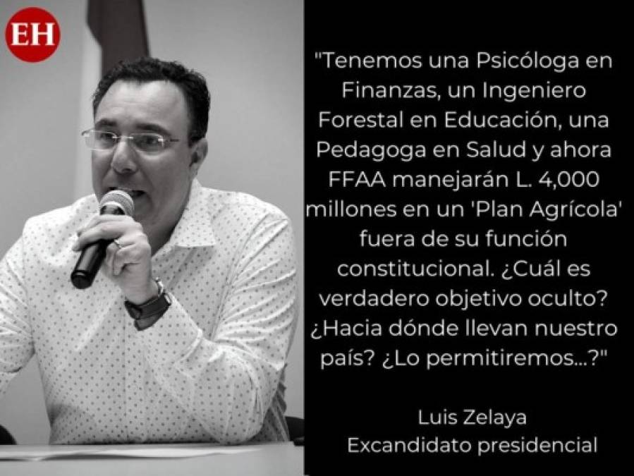 Las polémicas frases de los políticos contra las FFAA agrícolas (FOTOS)