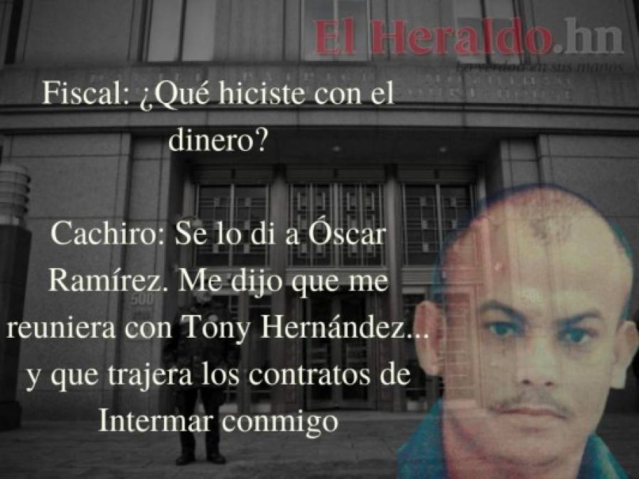 10 preguntas clave de la Fiscalía al líder de Los Cachiros en juicio de Tony Hernández