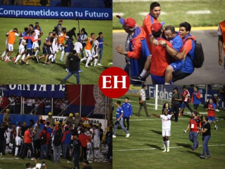 FOTOS: Así fue la celebración de Olimpia al proclamarse campeonísimo de Honduras