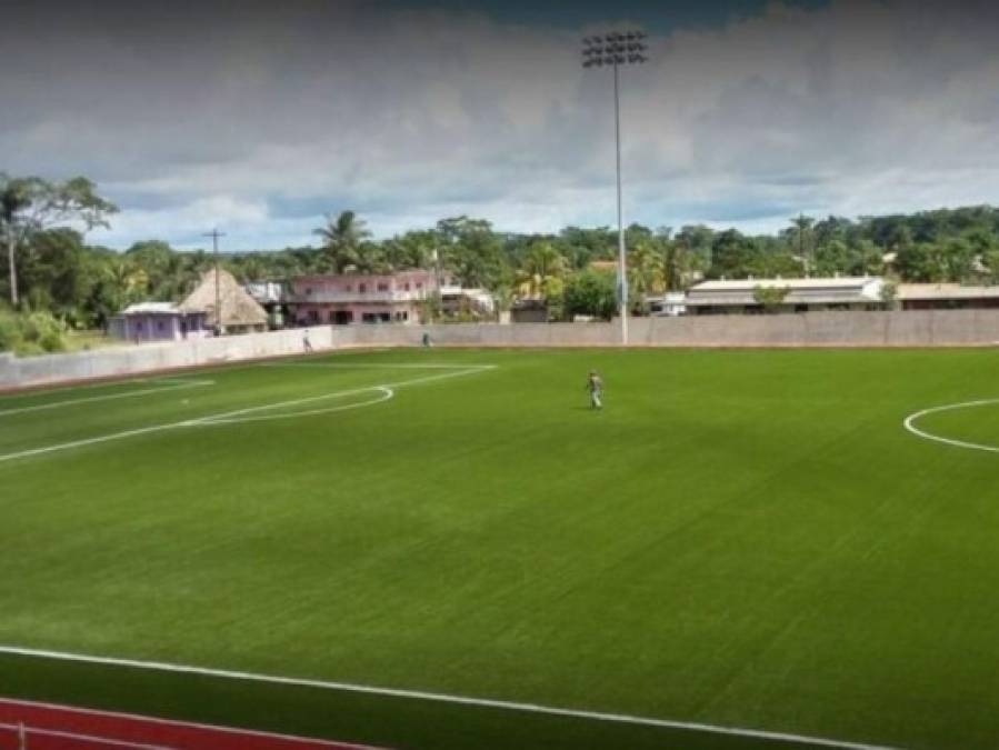 Así es el Isidoro Beaton, el estadio donde jugará Motagua ante Belmopan Bandits