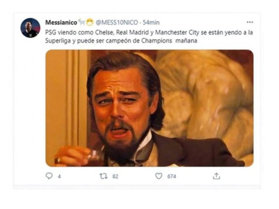 Superliga Europea deja imperdibles memes