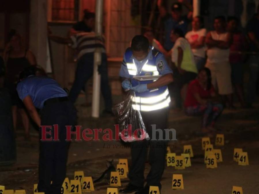 Puerto Cortés: Horror y llanto tras masacre que acabó con la vida de siete personas