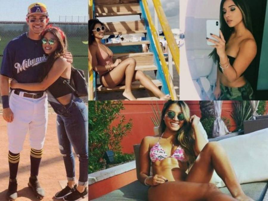 FOTOS: Así es la bella novia del beisbolista hondureño Mauricio Dubón