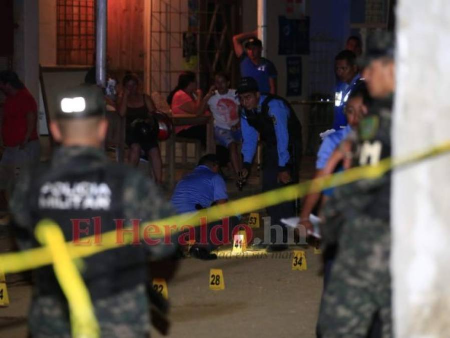 Puerto Cortés: Horror y llanto tras masacre que acabó con la vida de siete personas