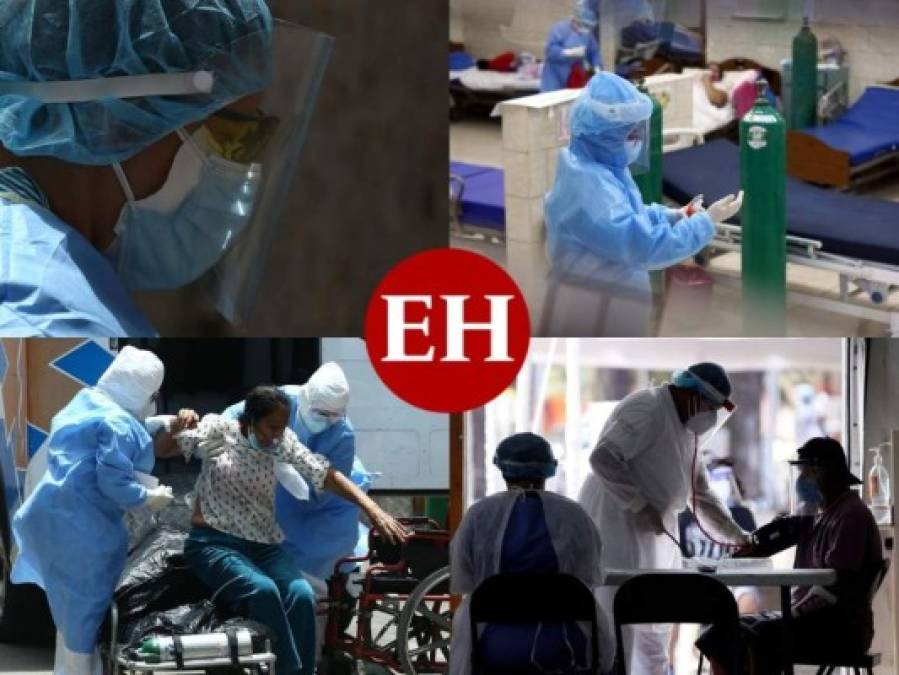 Imágenes de sacrificio, entrega y amor al prójimo en las salas de los hospitales