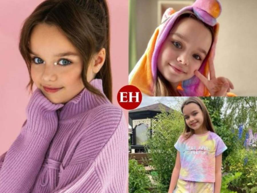 Así ha crecido Anastasia Knyazeva, la niña nombrada la más linda del mundo en 2017