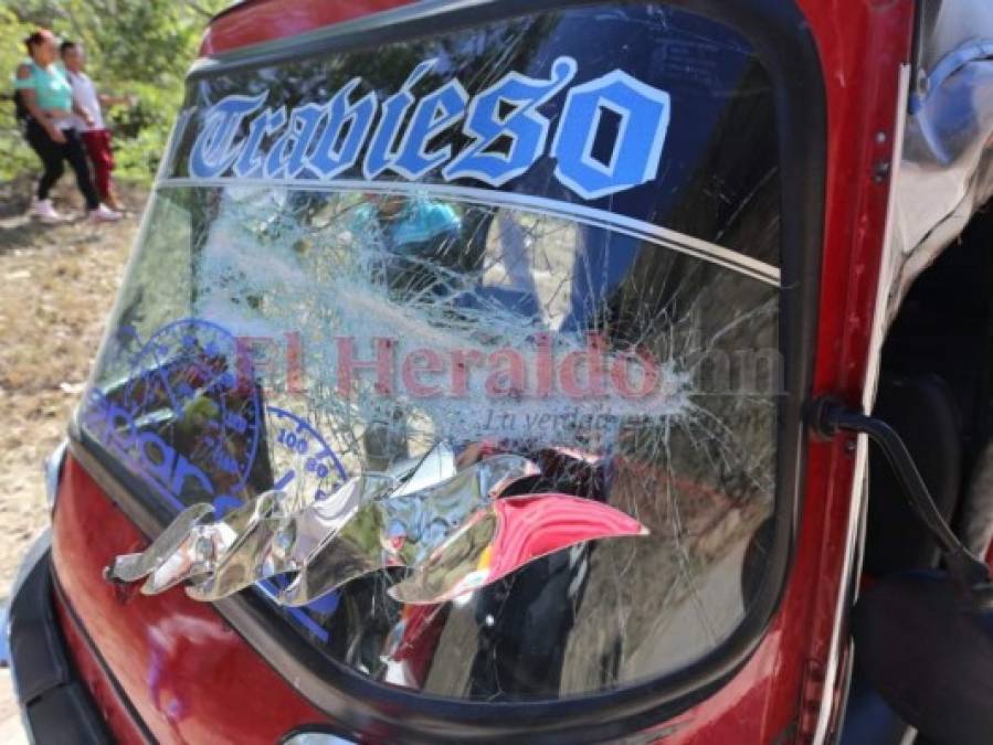 Disturbios durante desalojo en tomas de vieja carretera a Olancho