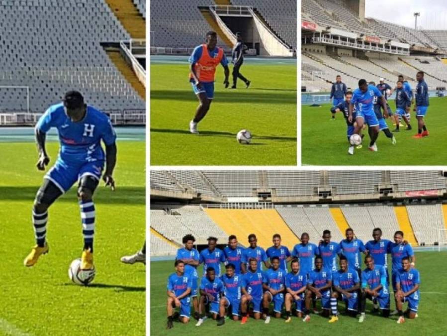 Así fue el primer entrenamiento de la Selección de Honduras en España, previo al duelo contra Emiratos Árabes Unidos