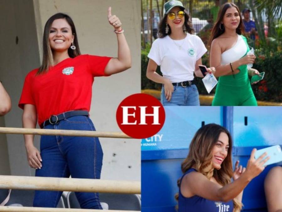 FOTOS: El amor de Costly entre las bellas chicas que engalanaron el Marathón vs Motagua