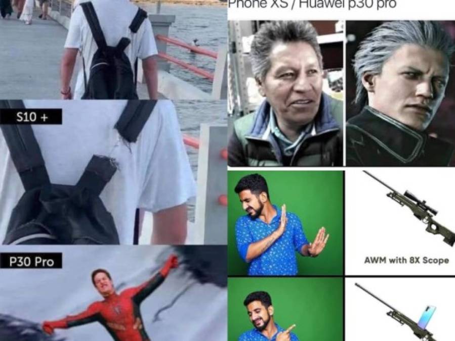 Los divertidos memes que deja la impresionante cámara del Huawei P30 Pro