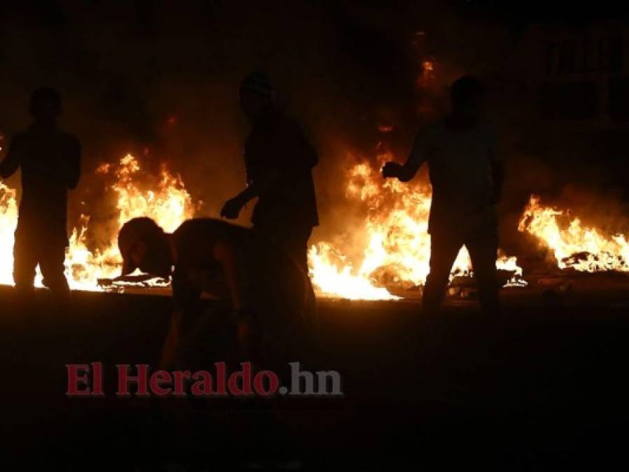 Las imágenes que dejaron las protestas del viernes en Honduras