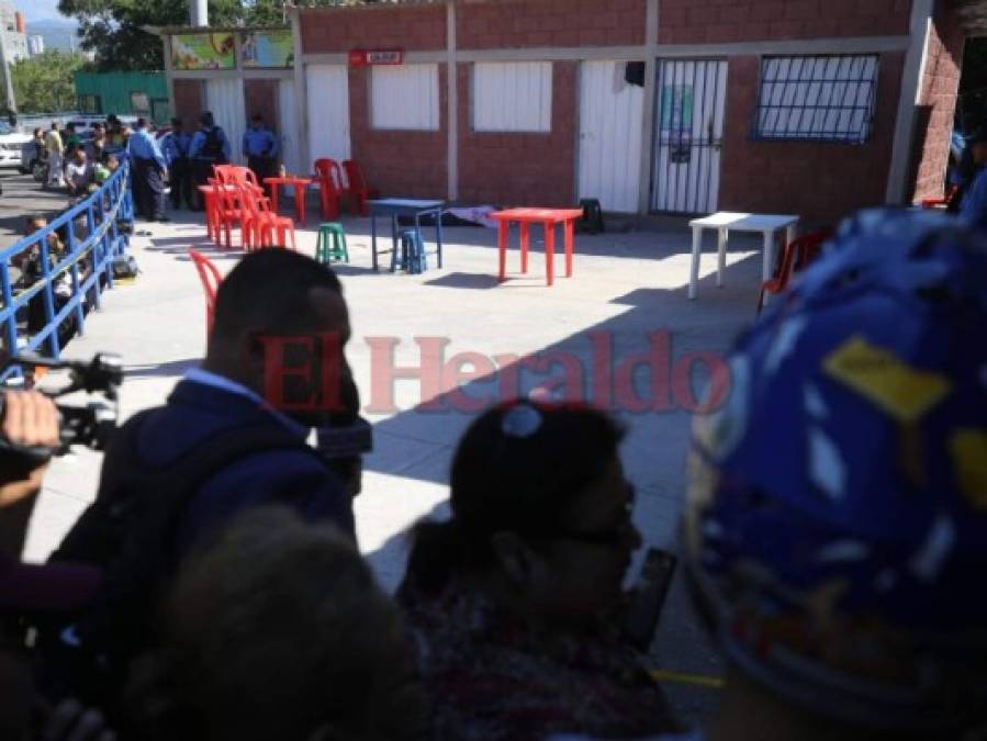 Drama, dolor y desesperación: las tristes fotos de familiares y amigos del abogado Reynaldo Barahona, asesinado frente a la Corte Suprema de Justicia