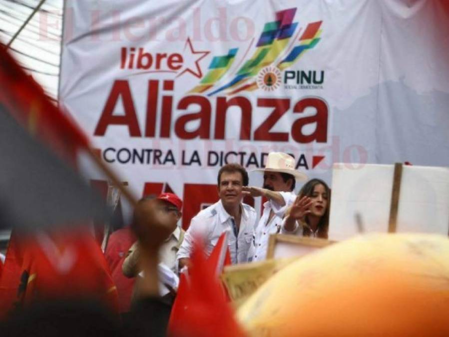 FOTOS: Así fue la marcha de la Oposición en la capital de Honduras