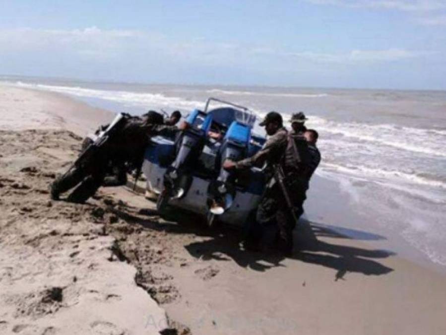 FOTOS: Así son las turbulentas aguas de La Mosquitia, donde naufragó el barco con varios pescadores hondureños