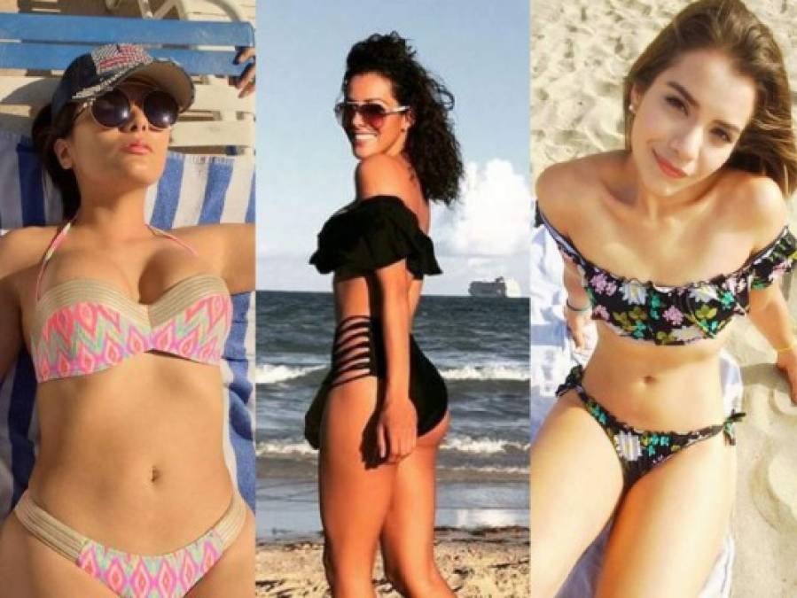 Los 'bikinazos' de reconocidas hondureñas que causaron alboroto en 2017