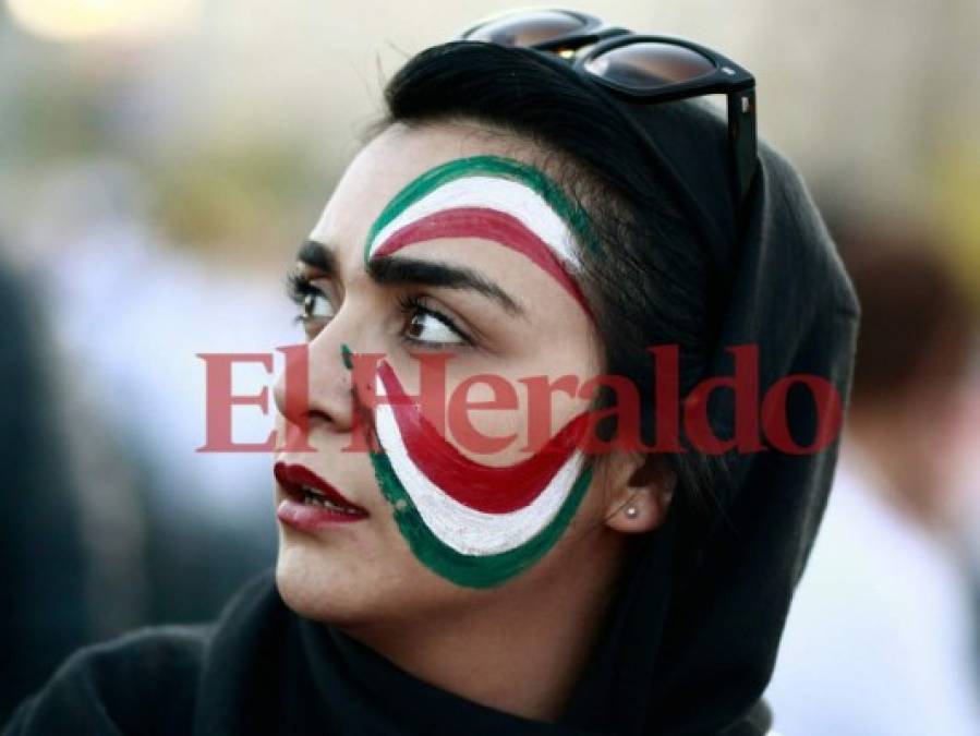 Los bellos rostros que roban suspiros en el Kazán Arena para el España vs Irán