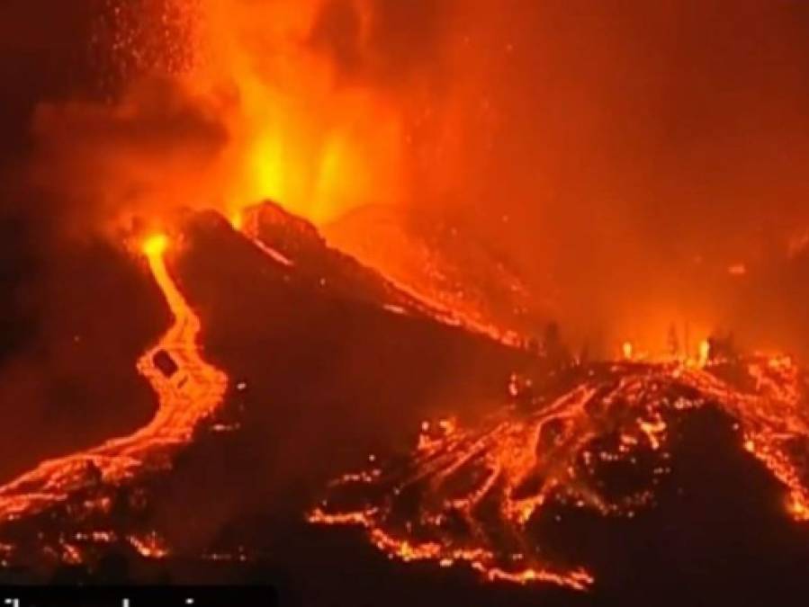 Destrucción y zozobra: las imágenes que dejó la erupción del volcán Cumbre Vieja