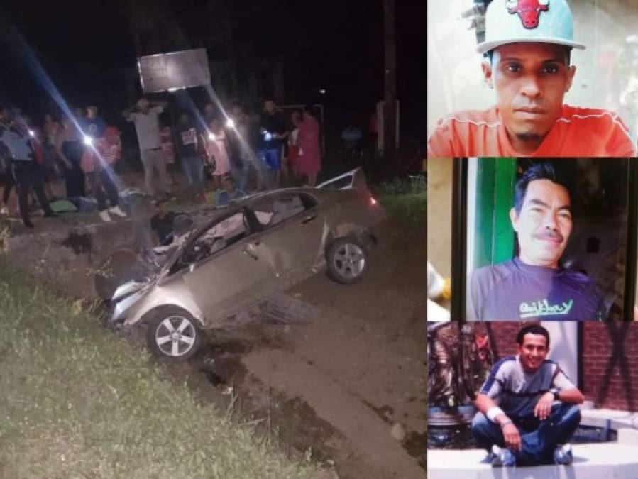 Tristes imágenes: familiares lloran a las víctimas del accidente en El Porvenir