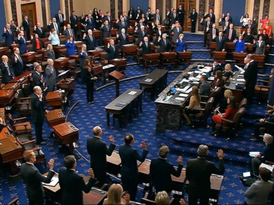 Las duras prohibiciones del Senado durante el juicio político a Donald Trump  