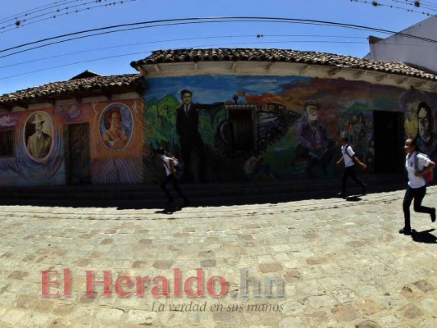 Cantarranas, la ciudad hondureña de los murales