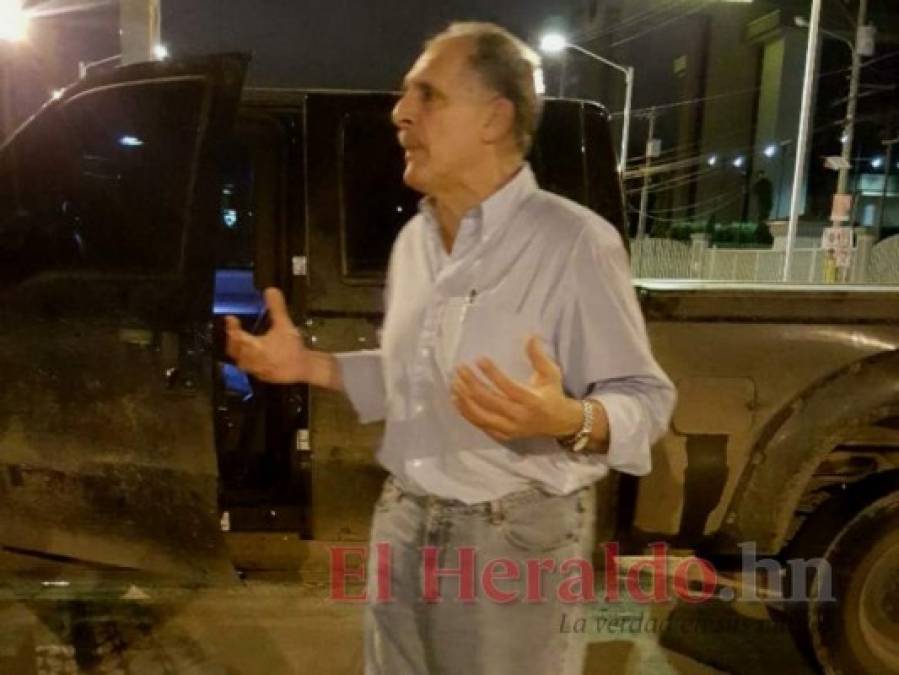 FOTOS: Así quedó el vehículo del alcalde capitalino 'Tito' Asfura tras aparatoso accidente