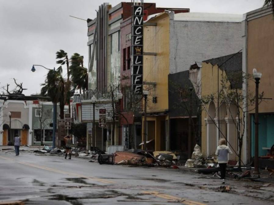FOTOS: Los daños provocados tras la llegada del Huracán Michael a Florida