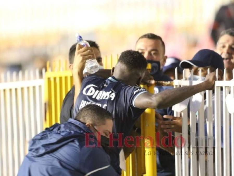 El abrazo entre Troglio y Vázquez y la bronca de Rubilio: las imágenes que dejó el Olimpia-Motagua