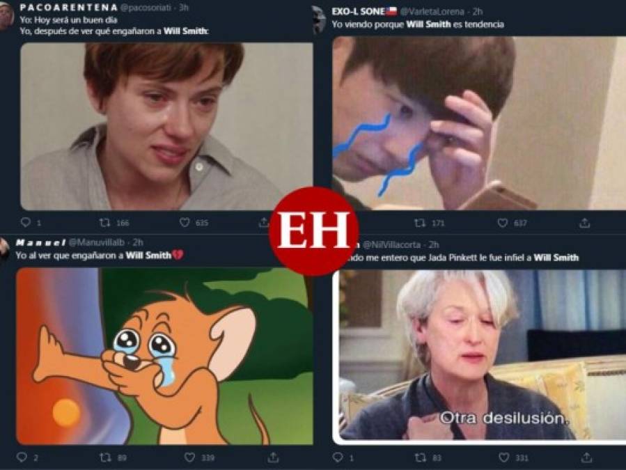 ¡Fanáticos destrozados! Los memes que dejó la infidelidad de la esposa de Will Smith