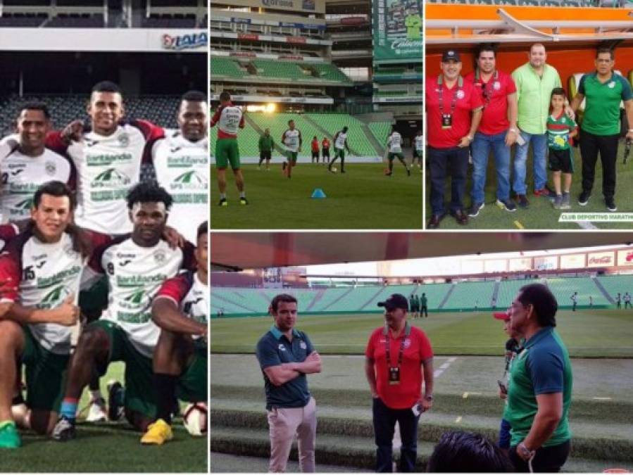 Así se encuentra Marathón a pocas horas del duelo ante el Santos en la Concachampions