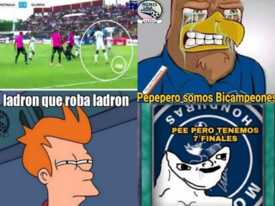 Con crueles memes hacen trizas a Motagua tras perder el clásico ante Olimpia