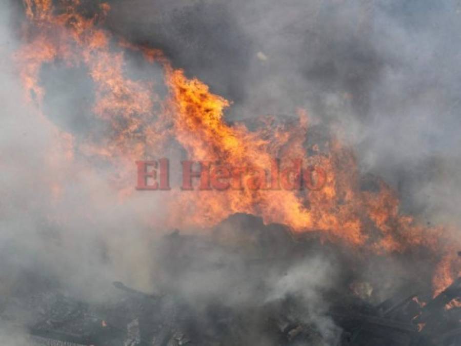 Grandes incendios dejaron luto y varias familias en la calle durante la última semana en Honduras