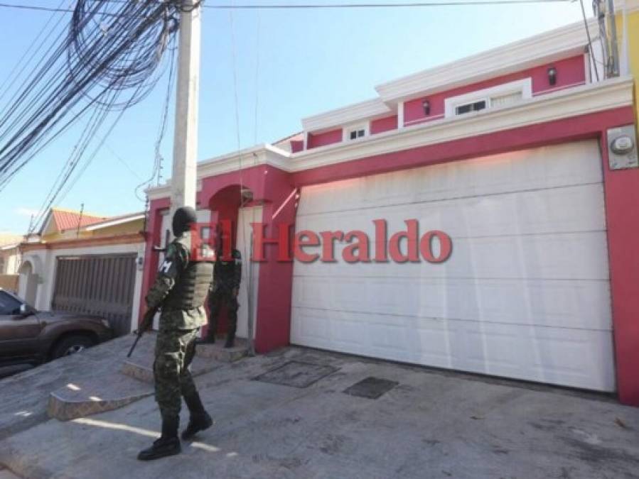 Casas de lujo fueron allanadas en residencial Las Uvas durante Operación 'Apolo'