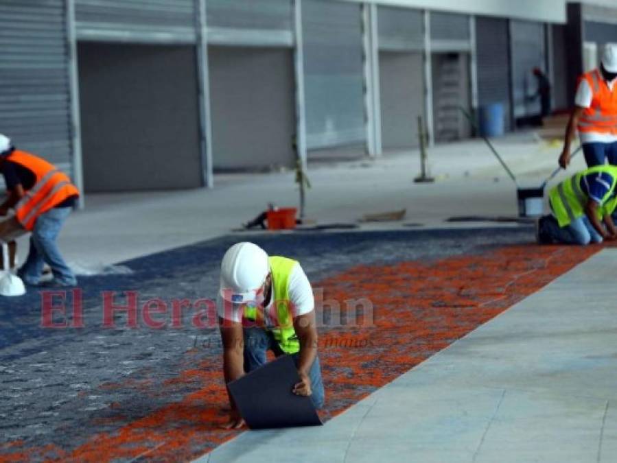 Cómo luce la terminal de Palmerola a 19 días de su inauguración (FOTOS)