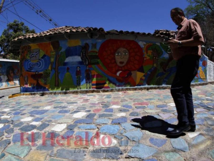 Cantarranas, la ciudad hondureña de los murales