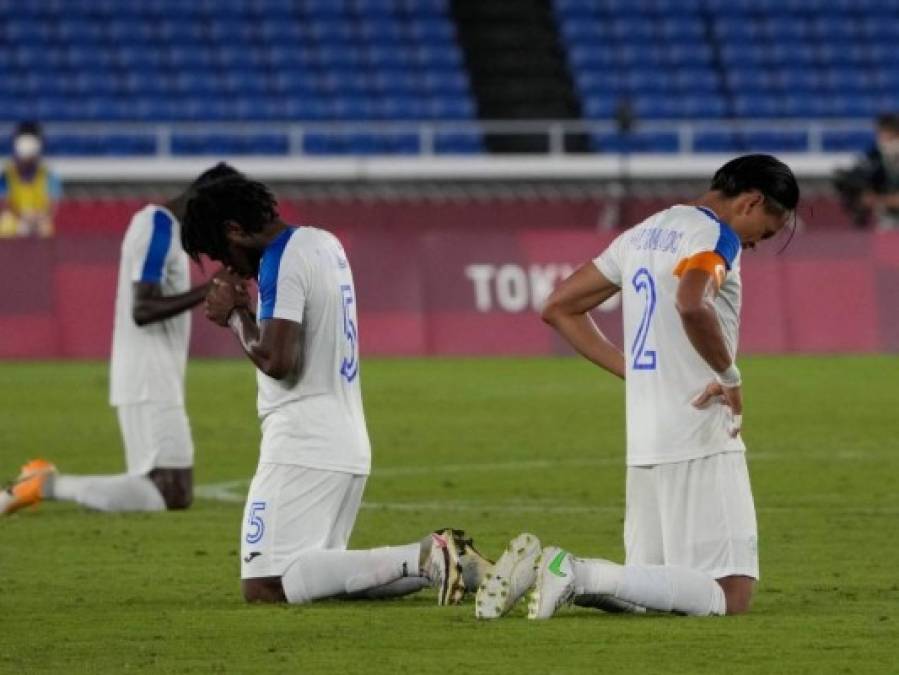Lo que no se vio de la humillante eliminación de Honduras en los Juegos Olímpicos