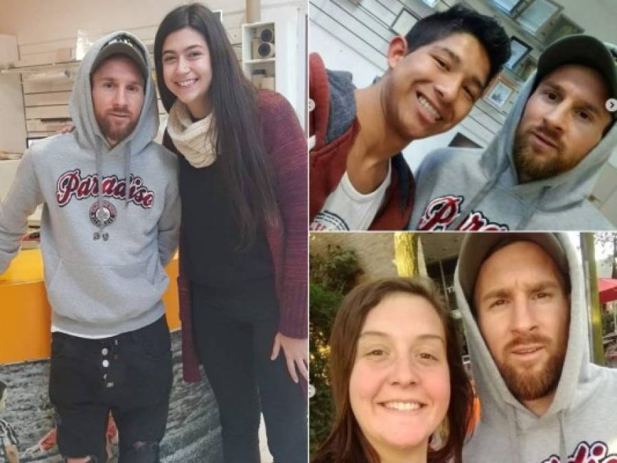 Messi visita un mall en Argentina para tomarse una foto tamaño carné y causa furor entre los empleados