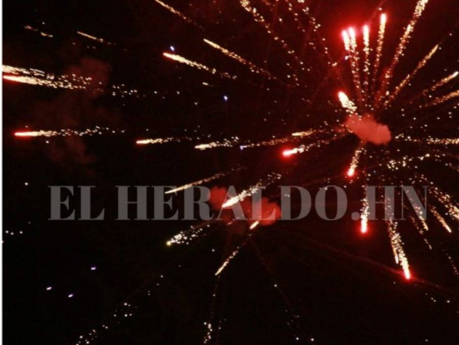 Fotos: Así recibió Tegucigalpa el año nuevo 2018