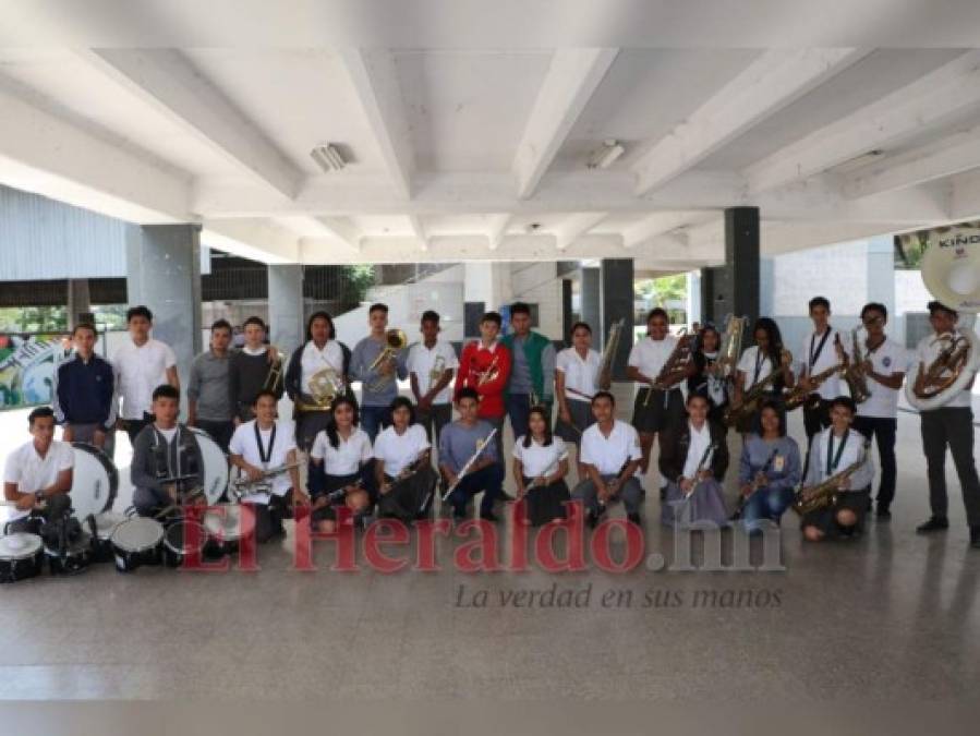 FOTOS: Bandas del Instituto Central, sinónimo de talento y dedicación