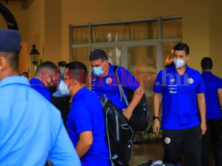 Así llegaron Keylor Navas y el resto de la Selección de Costa Rica a Honduras