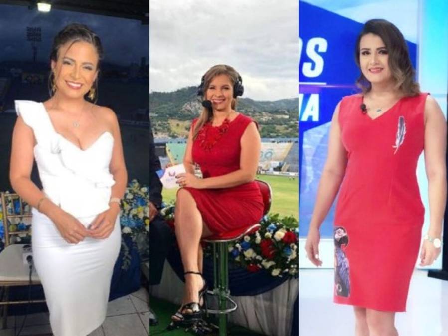 Así lucieron las presentadoras hondureñas en los desfiles patrios
