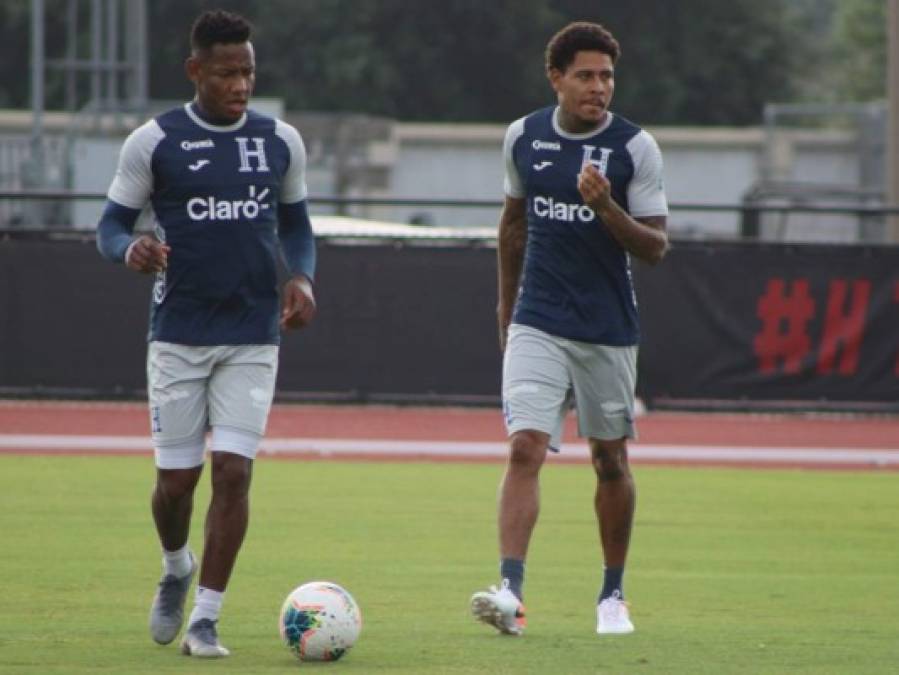 FOTOS: Así fue el duro entreno de la Selección de Honduras previo al duelo contra Curacao