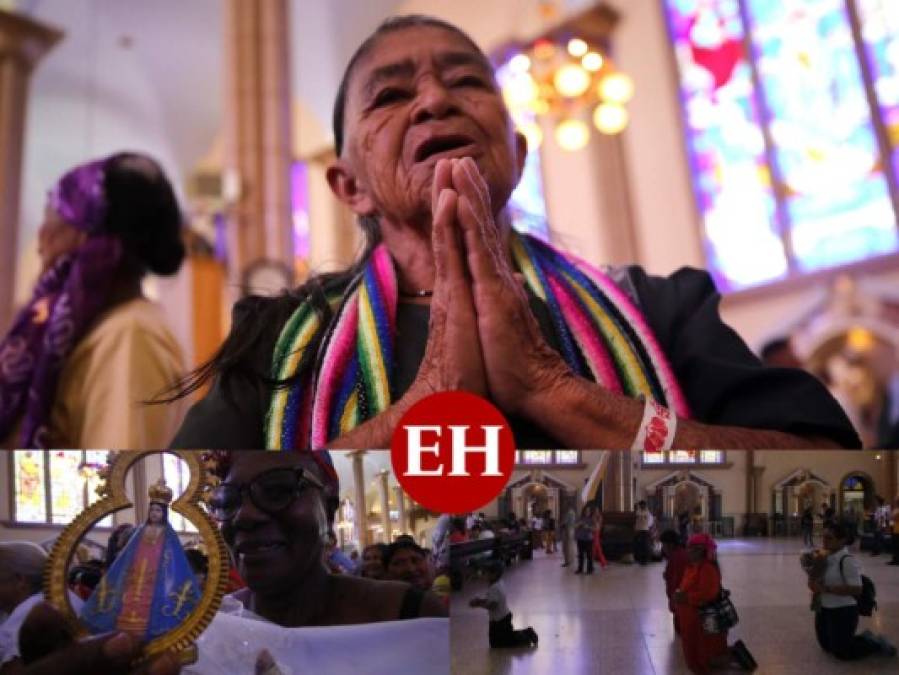 Devoción y entrega en 273 aniversario de hallazgo de la Virgen de Suyapa (FOTOS)