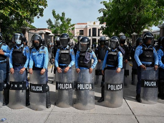 Tensión en las calles de Yusguare por repudiables hechos violentos (FOTOS)