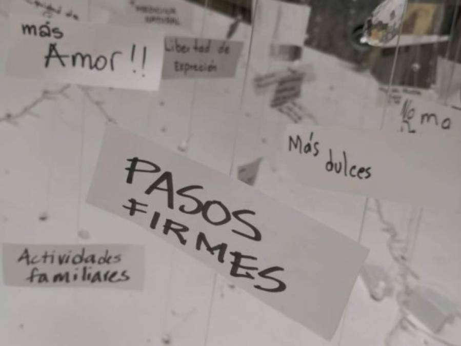 Fotos: Hondureños depositan sus esperanzas en el 'Árbol de los deseos' del MIN para 2019