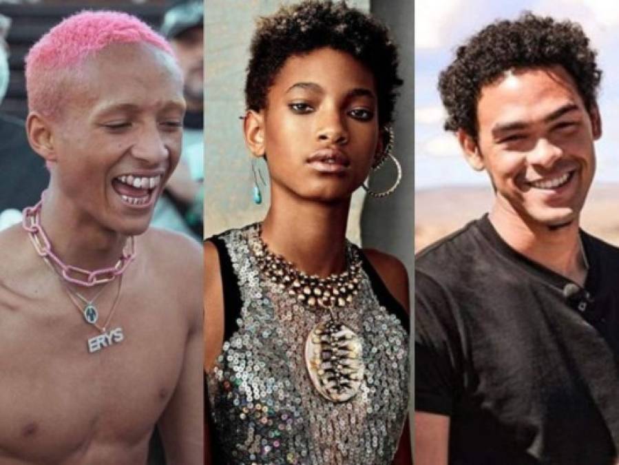 Extravagantes, rebeldes y polémicos, así son los tres hijos de Will Smith (FOTOS)