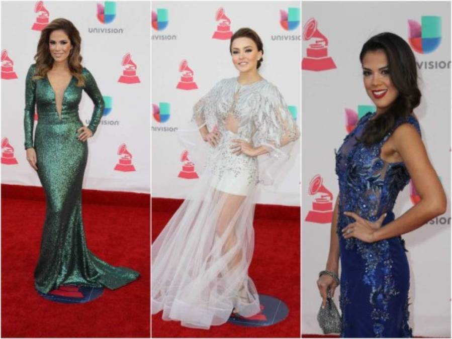 Los vestidos más hermosos en los Latin Grammy