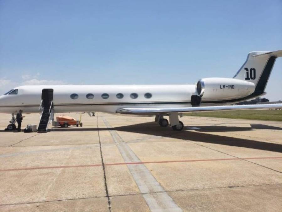 FOTOS: Así es por dentro el lujoso y nuevo avión de Leo Messi