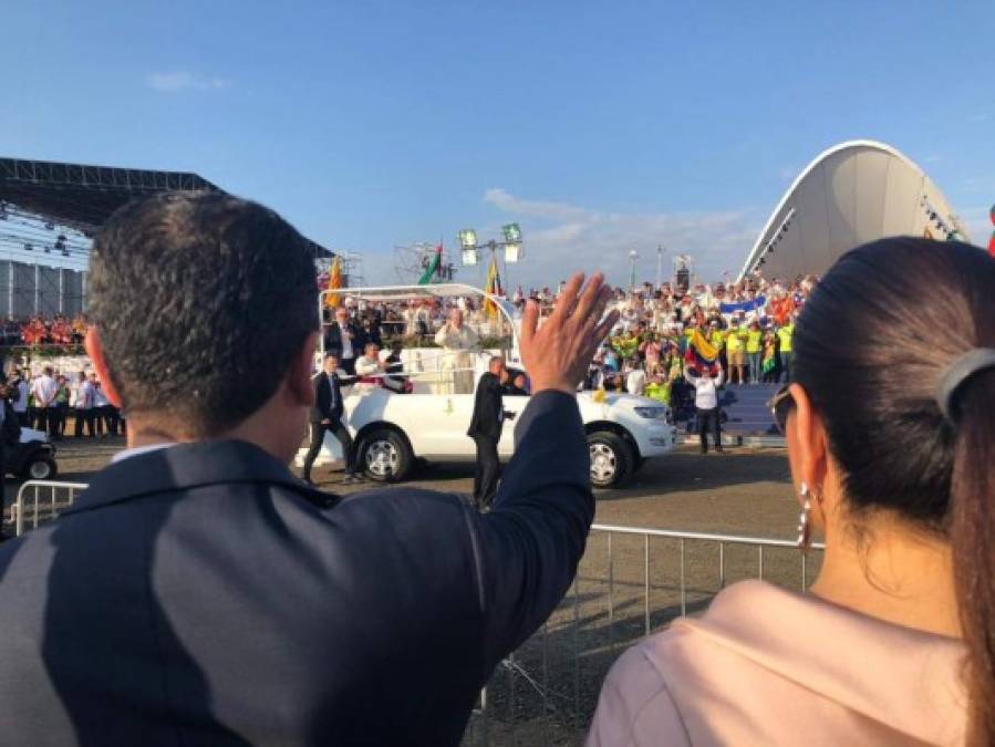 FOTOS: La asistencia del presidente Juan Orlando Hernández a la Jornada Mundial de la Juventud